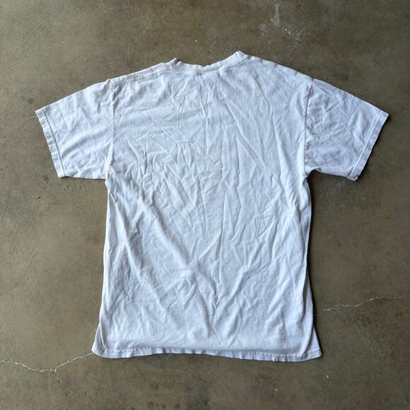 VINTAGE Y2K 2001 NIKE HOOD TO COAST MARATHON T-SHIRT SILVER TAG GRAPHIC MENS M - Picture 3 of 6